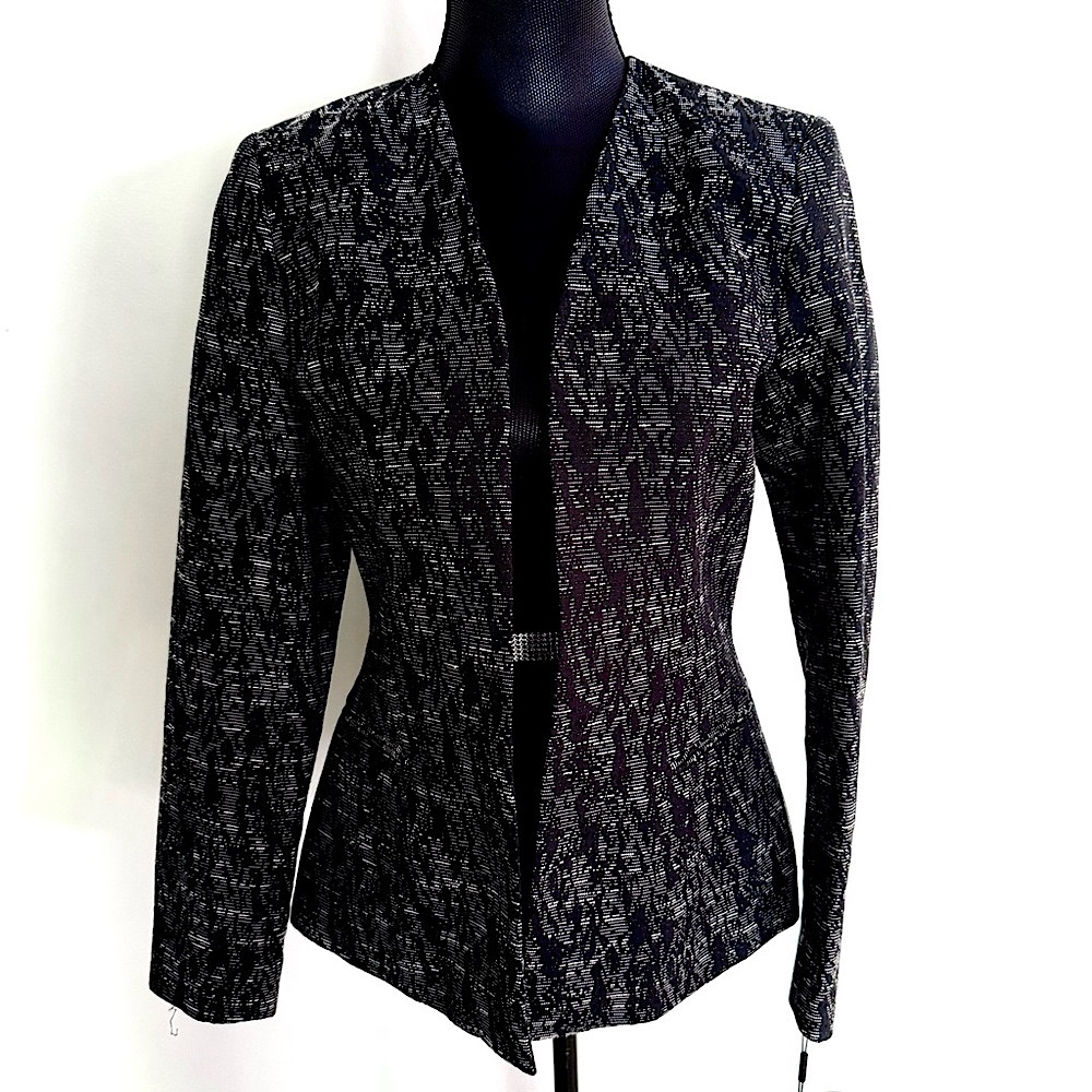 Calvin Klein Black and White Blazer